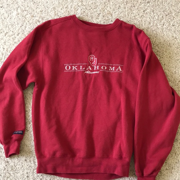 vintage OU Oklahoma alumni crew neck pullover - Picture 1 of 4